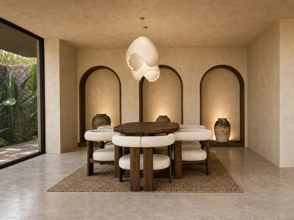 Render 3D de interiorismo de 20 Studio — proyecto 3