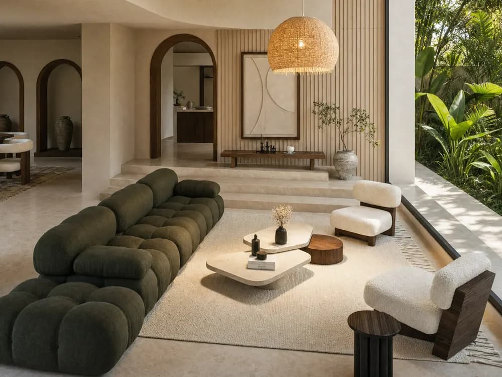 Render 3D de interiorismo de 20 Studio — proyecto 4